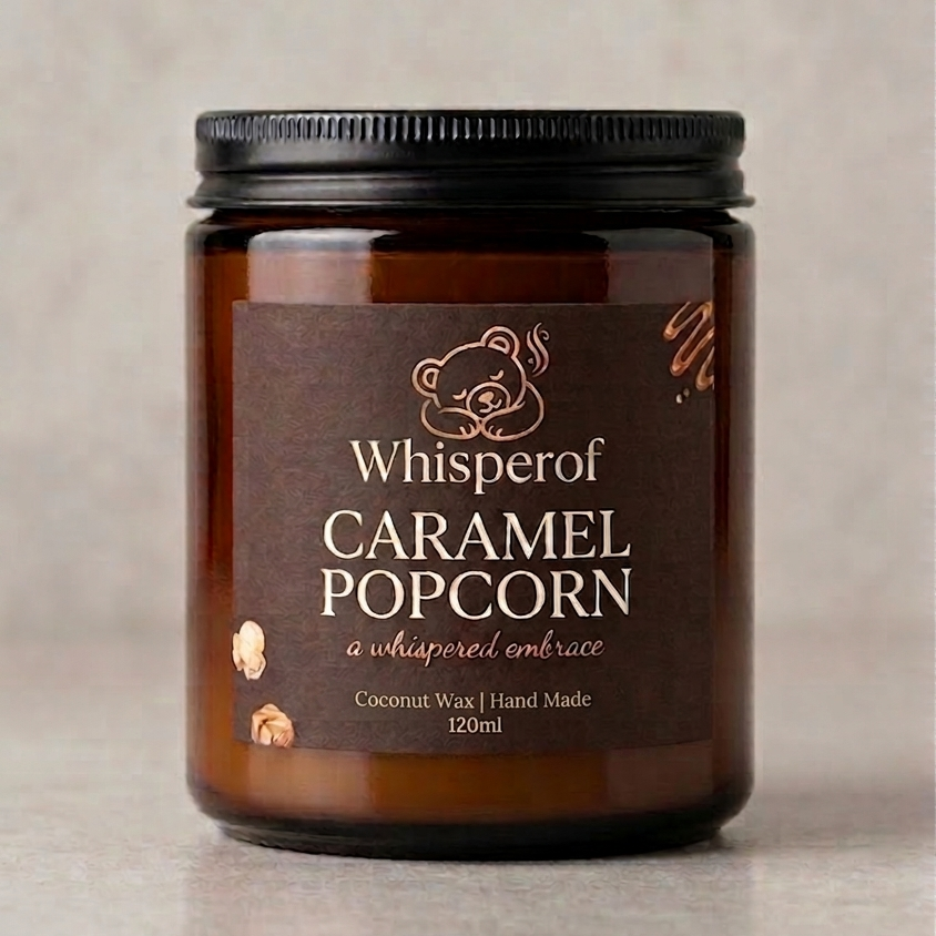 Caramel Popcorn Candle
